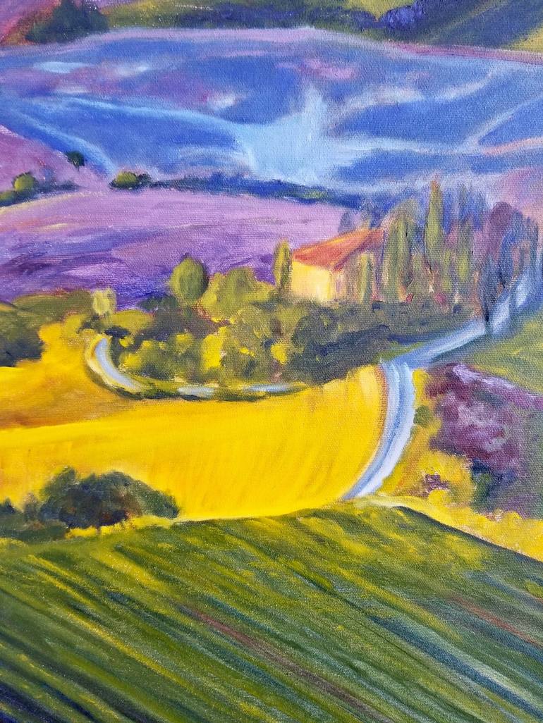 Original Fauvism Landscape Painting by Marous  Artist