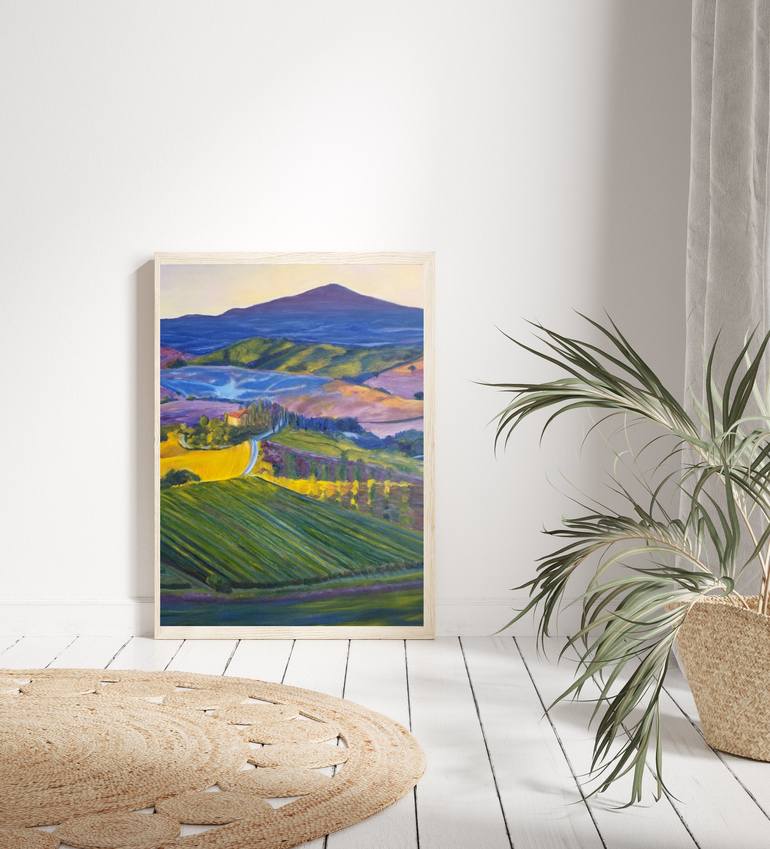 Original Fauvism Landscape Painting by Marous  Artist