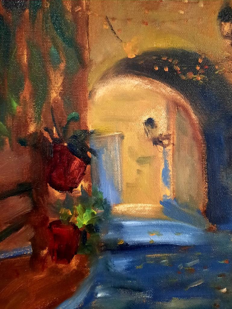 Original Expressionism Places Painting by Marous  Artist