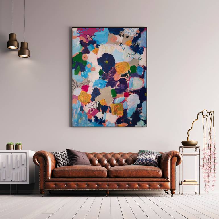 Original Abstract Painting by Marous  Artist