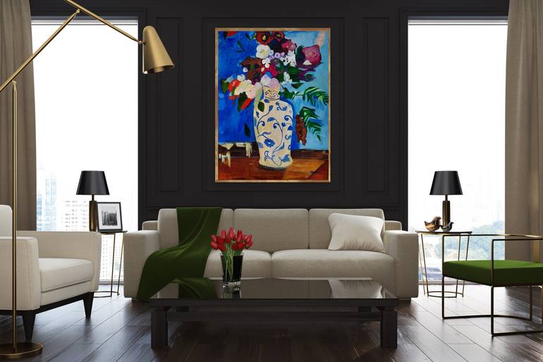Original Floral Painting by Marous  Artist