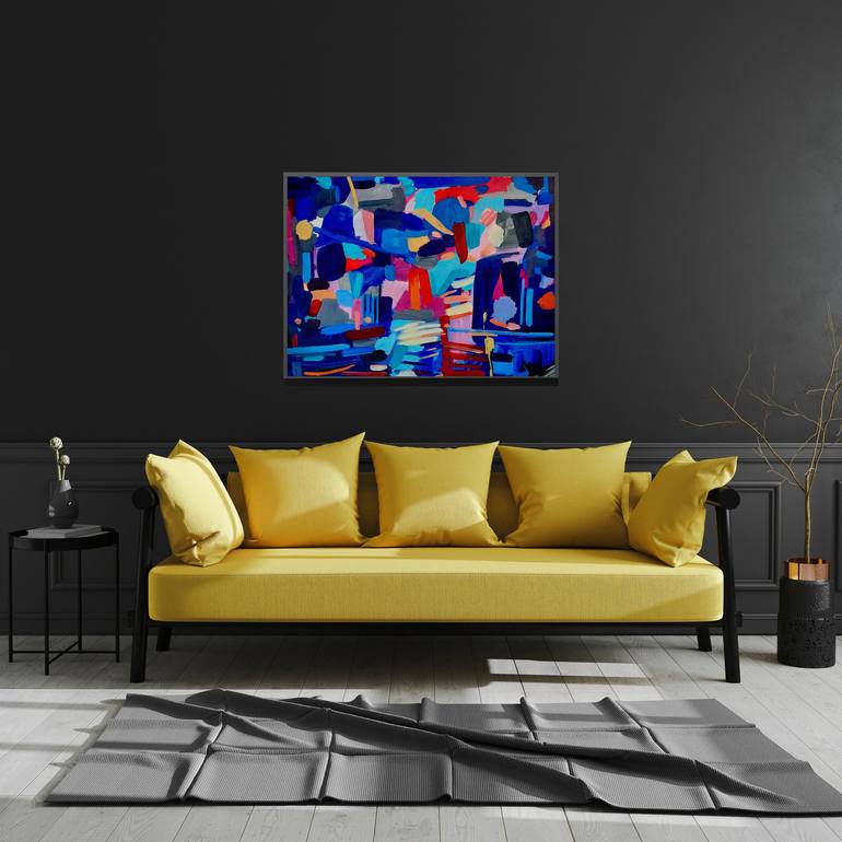 Original Abstract Painting by Marous  Artist