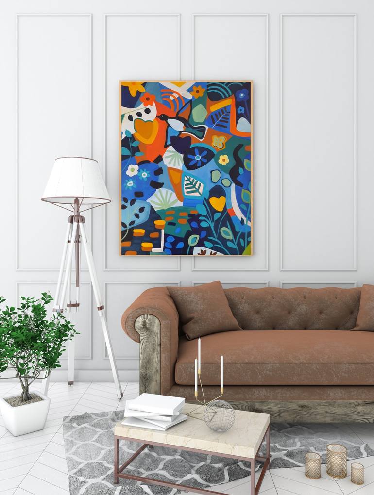 Original Figurative Abstract Painting by Marous  Artist