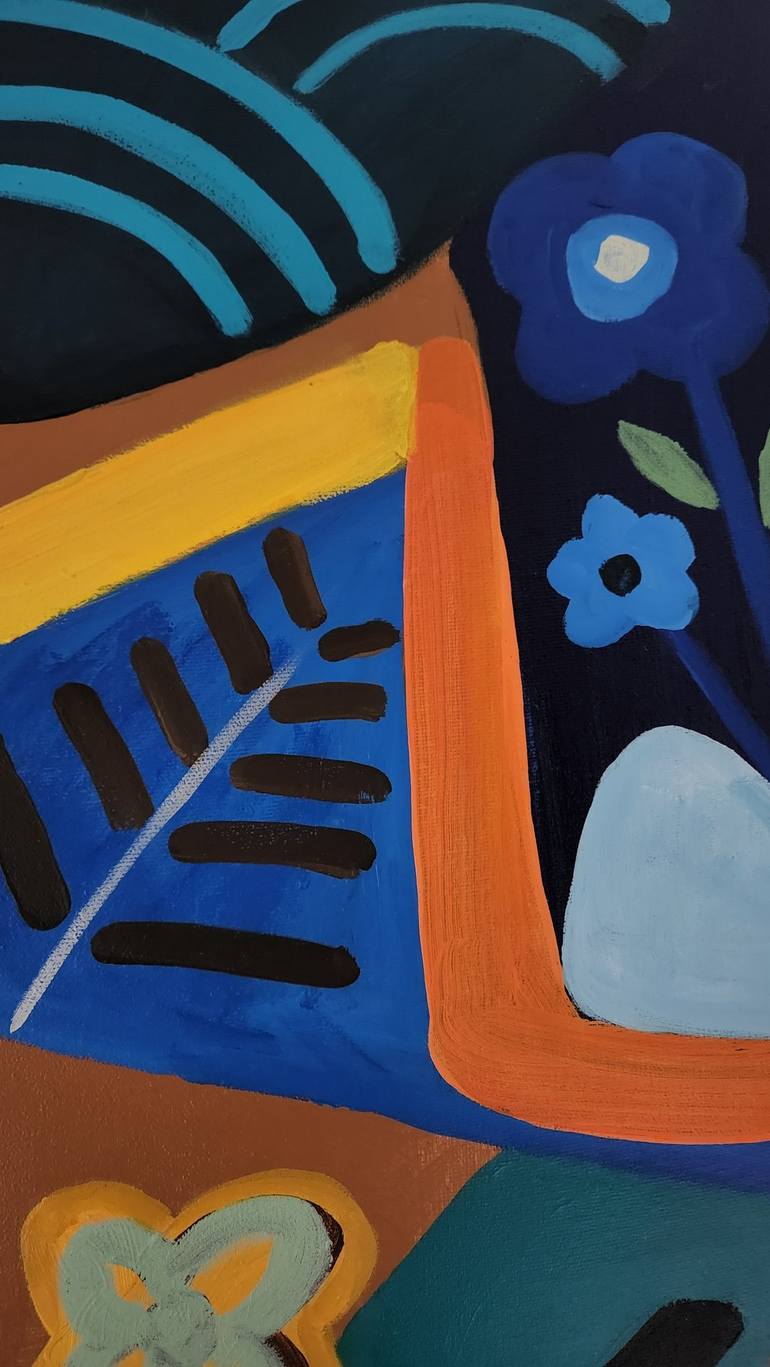 Original Expressionism Abstract Painting by Marous Artist