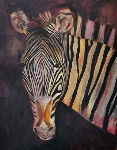 Original Expressionism Animal Paintings by Marous Artist