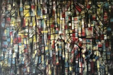 Original Abstract Expressionism Abstract Paintings by marcel klever