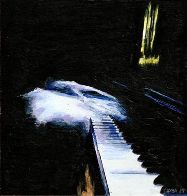 Original Figurative Music Paintings by Stephane CZYBA
