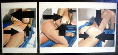 Original Nude Paintings by Stephane CZYBA