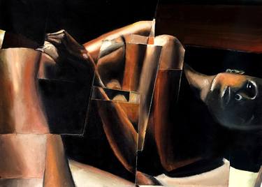 Original Figurative Nude Paintings by Stephane CZYBA