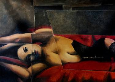 Print of Figurative Women Paintings by Stephane CZYBA