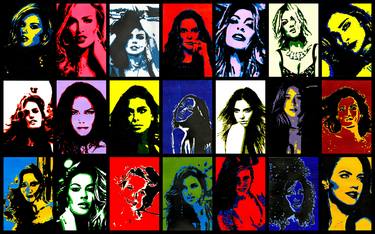 Print of Figurative Pop Culture/Celebrity Paintings by Stephane CZYBA