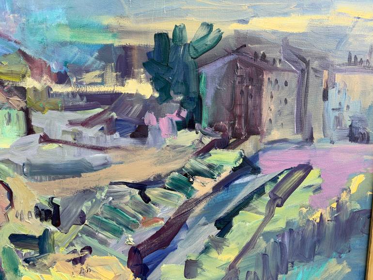 Original Expressionism Women Painting by Arsentij Pawlow