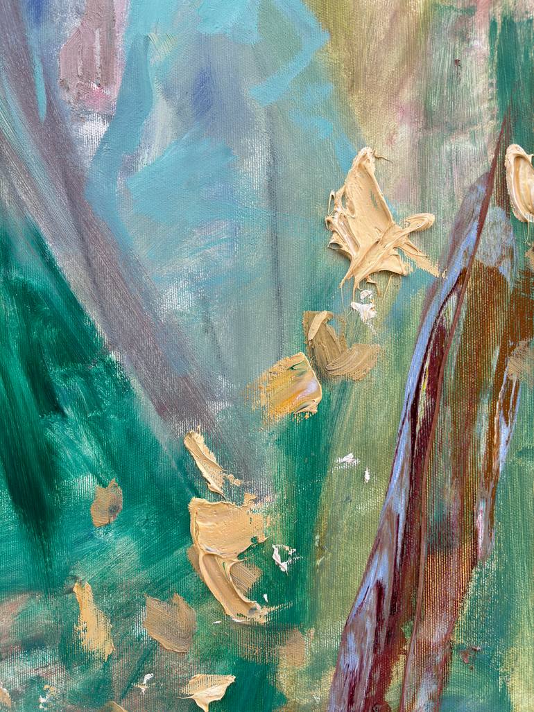 Original Impressionism People Painting by Arsentij Pawlow