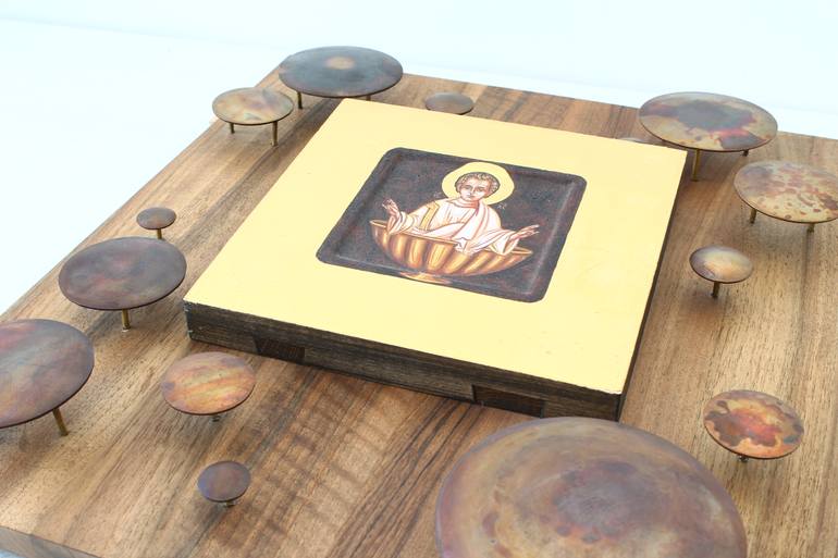 Original Minimalism Religion Installation by Mariia Pavelko