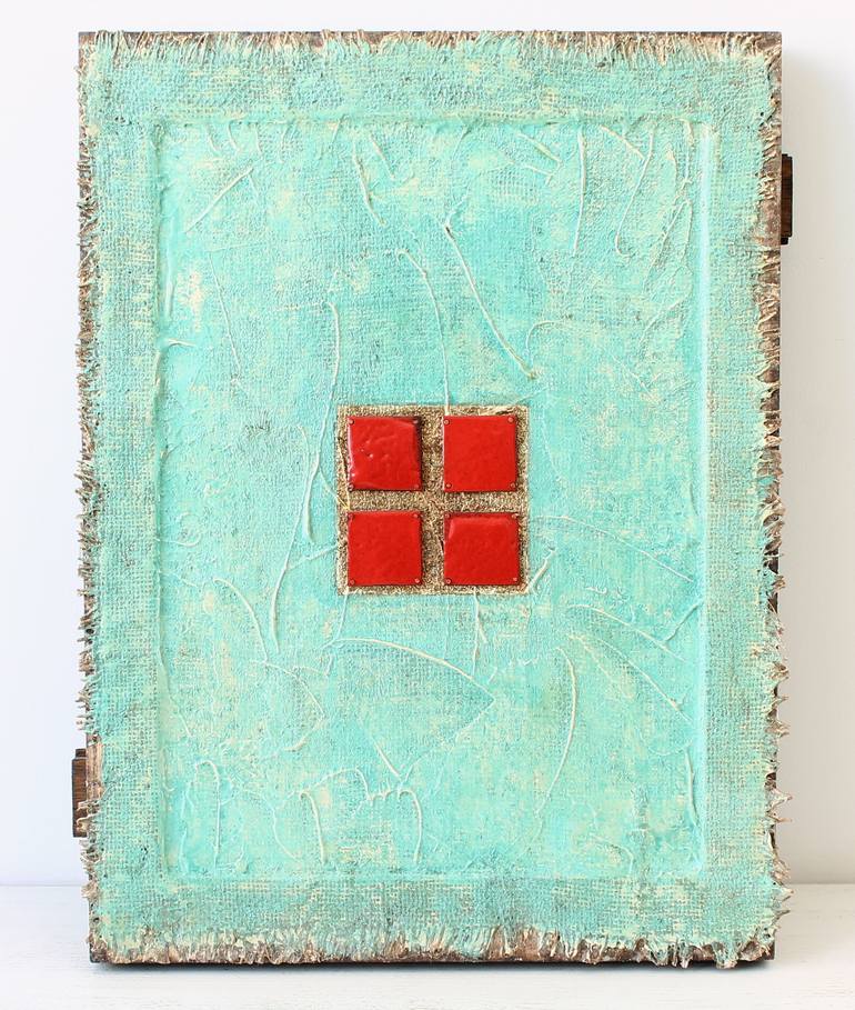 Original Conceptual Religion Painting by Mariia Pavelko