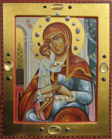 Icon of the Most Holy Theotokos “Seeker of the Perishing” thumb