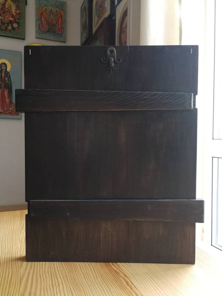 Original Modernism Religion Painting by Mariia Pavelko