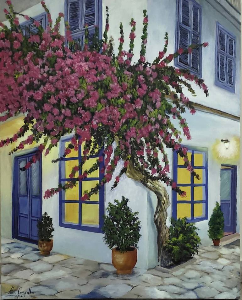 Print of Contemporary Landscape Paintings by Alex Carvalho