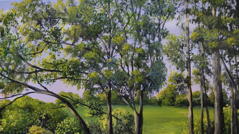 Original Realism Landscape Painting by Alex Carvalho
