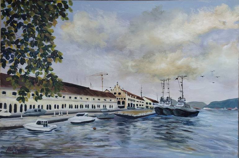 Print of Contemporary Water Paintings by Alex Carvalho