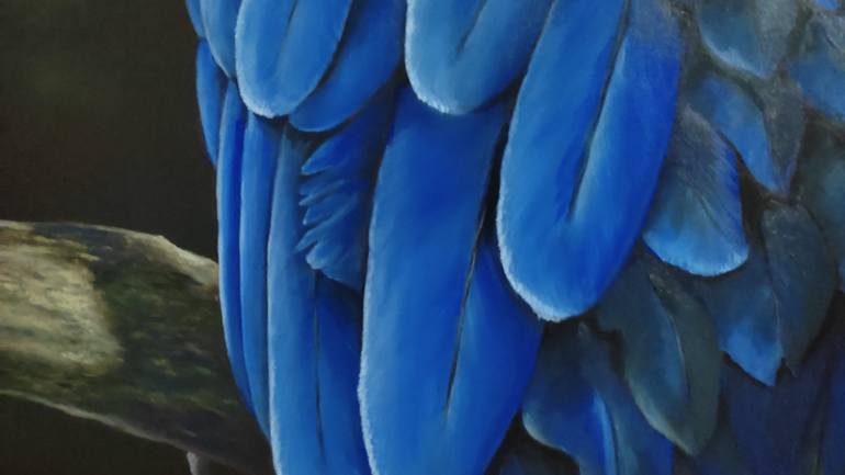 Original Realism Animal Painting by Alex Carvalho