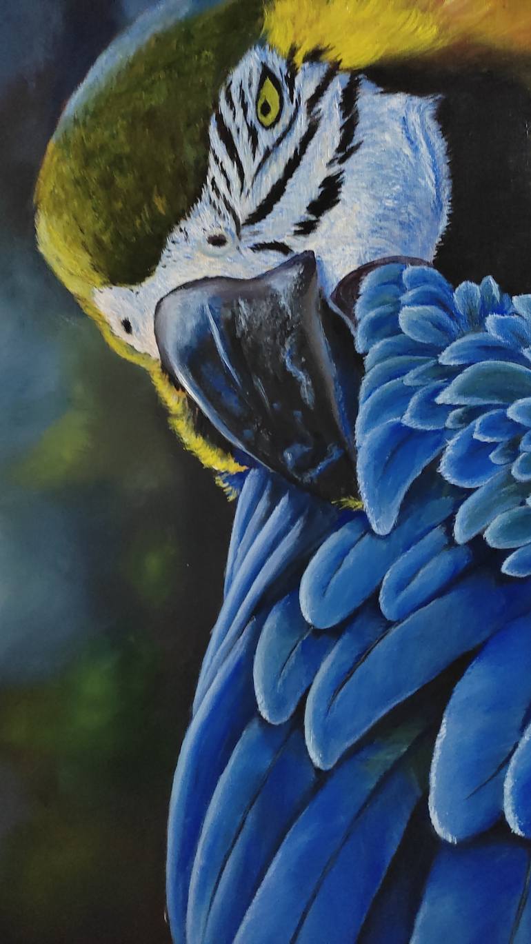 Original Realism Animal Painting by Alex Carvalho