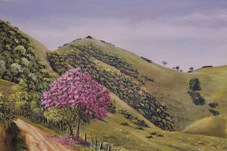 Original Contemporary Landscape Painting by Alex Carvalho