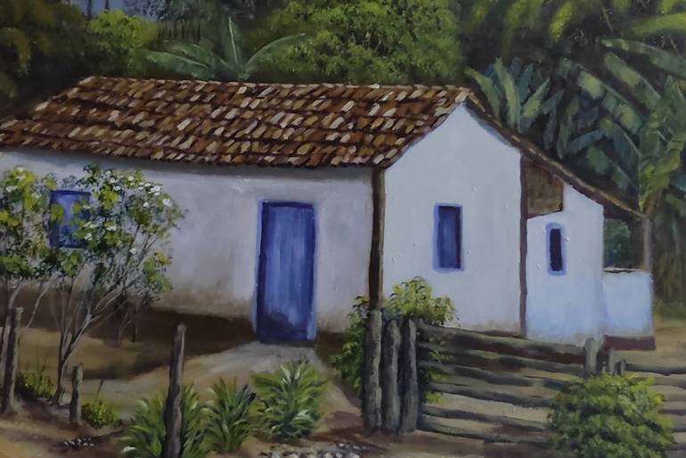 Original Impressionism Landscape Painting by Alex Carvalho