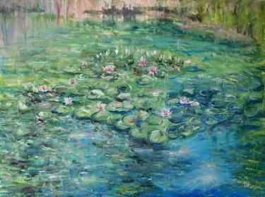 Original Impressionism Water Paintings by Doina Moss