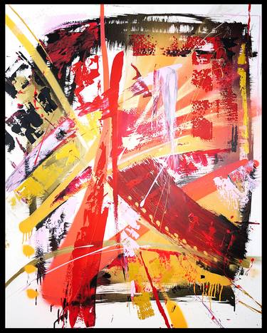 Original Abstract Paintings by SNEAK Pulley
