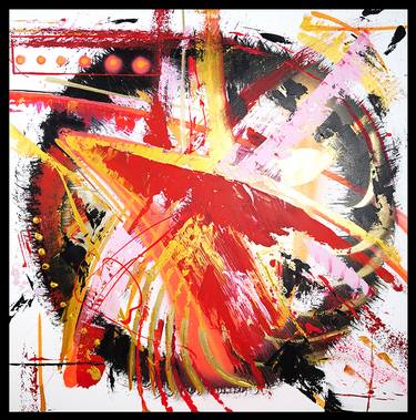 Original Abstract Paintings by SNEAK Pulley