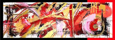 Original Abstract Paintings by SNEAK Pulley