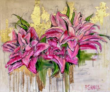 Print of Fine Art Floral Paintings by Preston Shurley