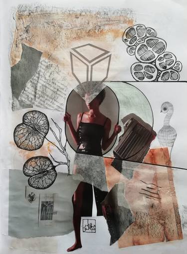 Print of Conceptual World Culture Collage by bahare hamidekerdar