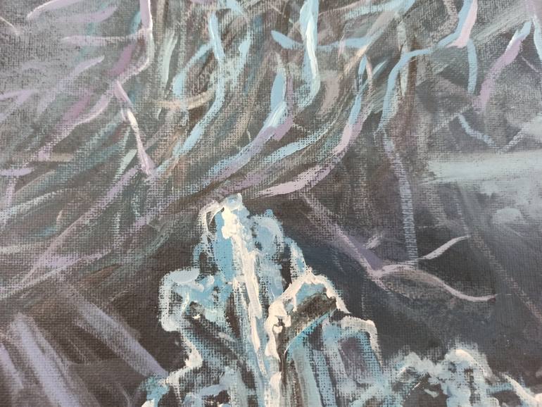 Original Abstract Nature Painting by Angelia Jecu