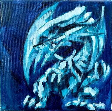Original Expressionism Fantasy Painting by Coline Rohart
