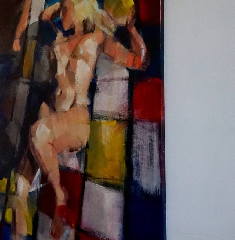 Original Nude Painting by Coline Rohart