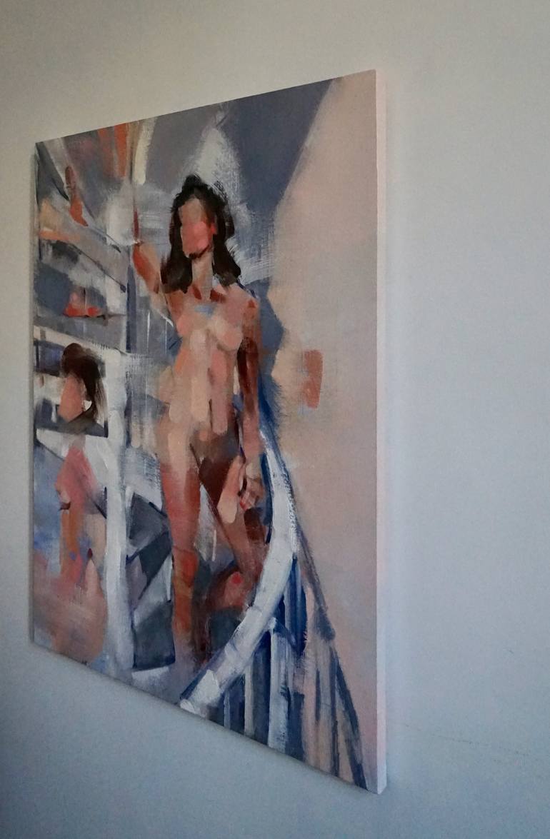 Original Nude Painting by Coline Rohart