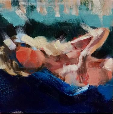 Original Abstract Expressionism Women Paintings by Coline Rohart