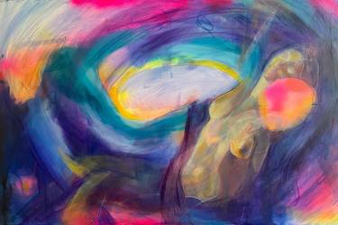 Original Abstract Women Paintings by Coline Rohart