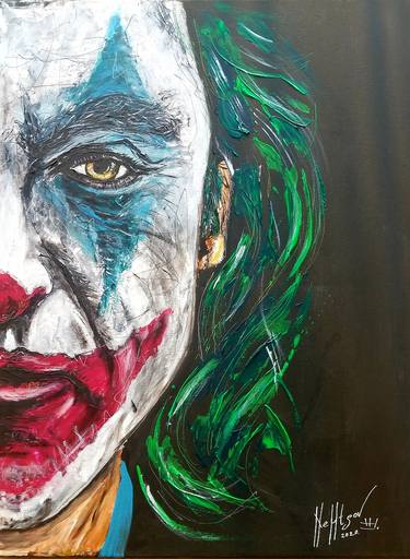 Joaquin Phoenix Print Art Poster Watercolor Download Wall Art Joker