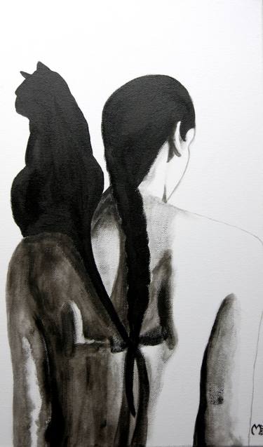 Print of Figurative Women Paintings by MIMI SEGINA