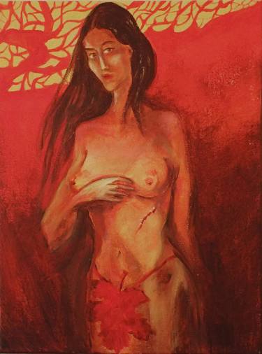 Print of Conceptual Women Paintings by MIMI SEGINA