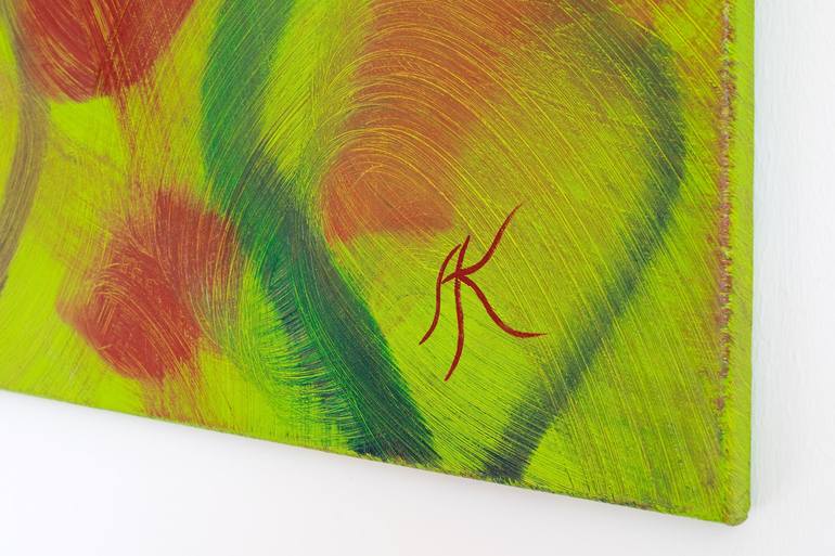 Original Abstract Nature Painting by Andreas Kuhn