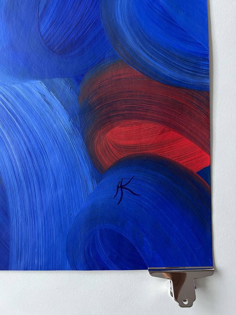 Original Abstract Nature Painting by Andreas Kuhn