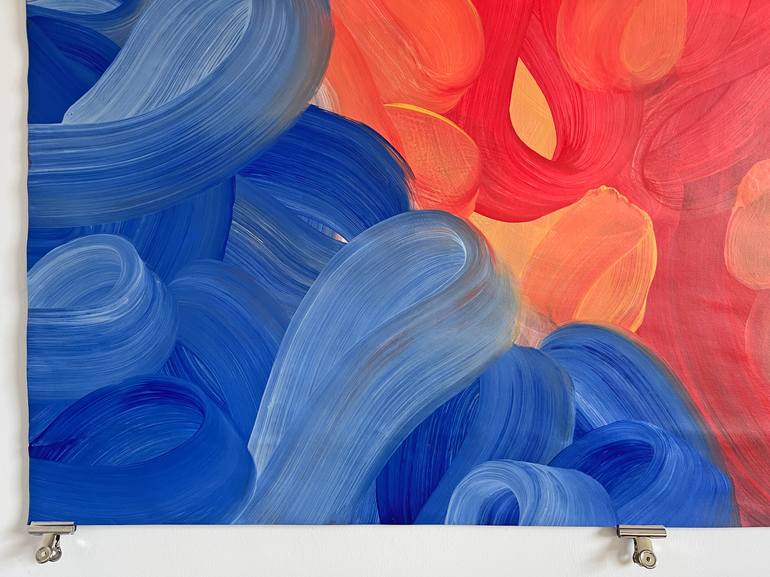 Original Abstract Nature Painting by Andreas Kuhn