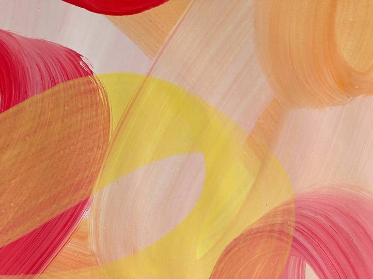 Original Abstract Expressionism Abstract Painting by Andreas Kuhn