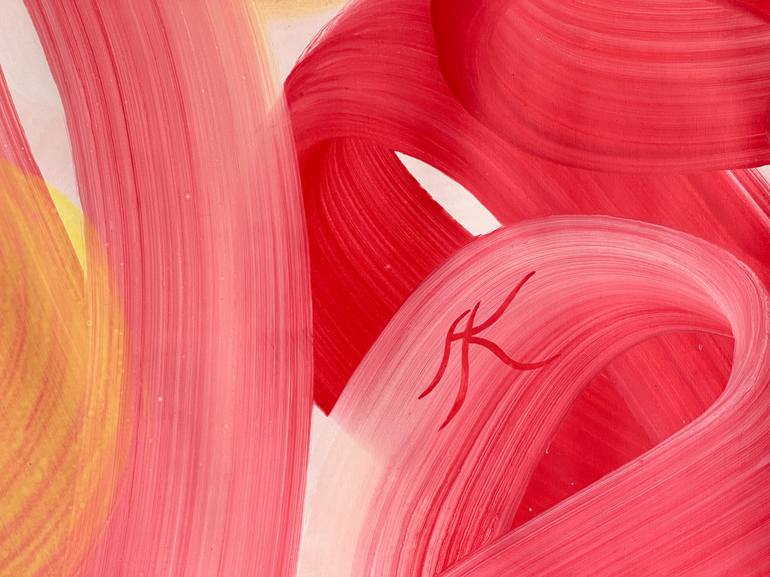 Original Abstract Expressionism Abstract Painting by Andreas Kuhn