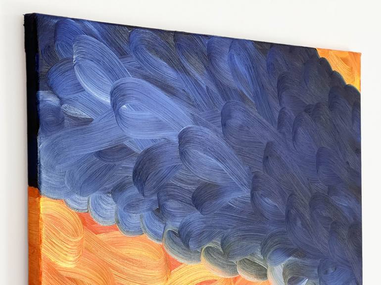 Original Abstract Nature Painting by Andreas Kuhn