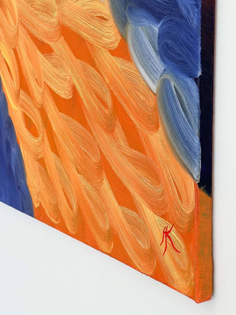 Original Abstract Nature Painting by Andreas Kuhn